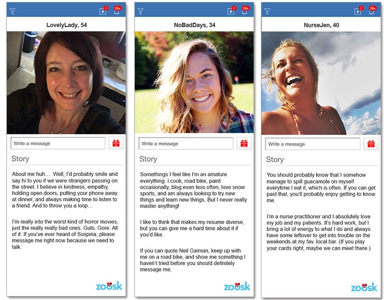great dating profiles female
